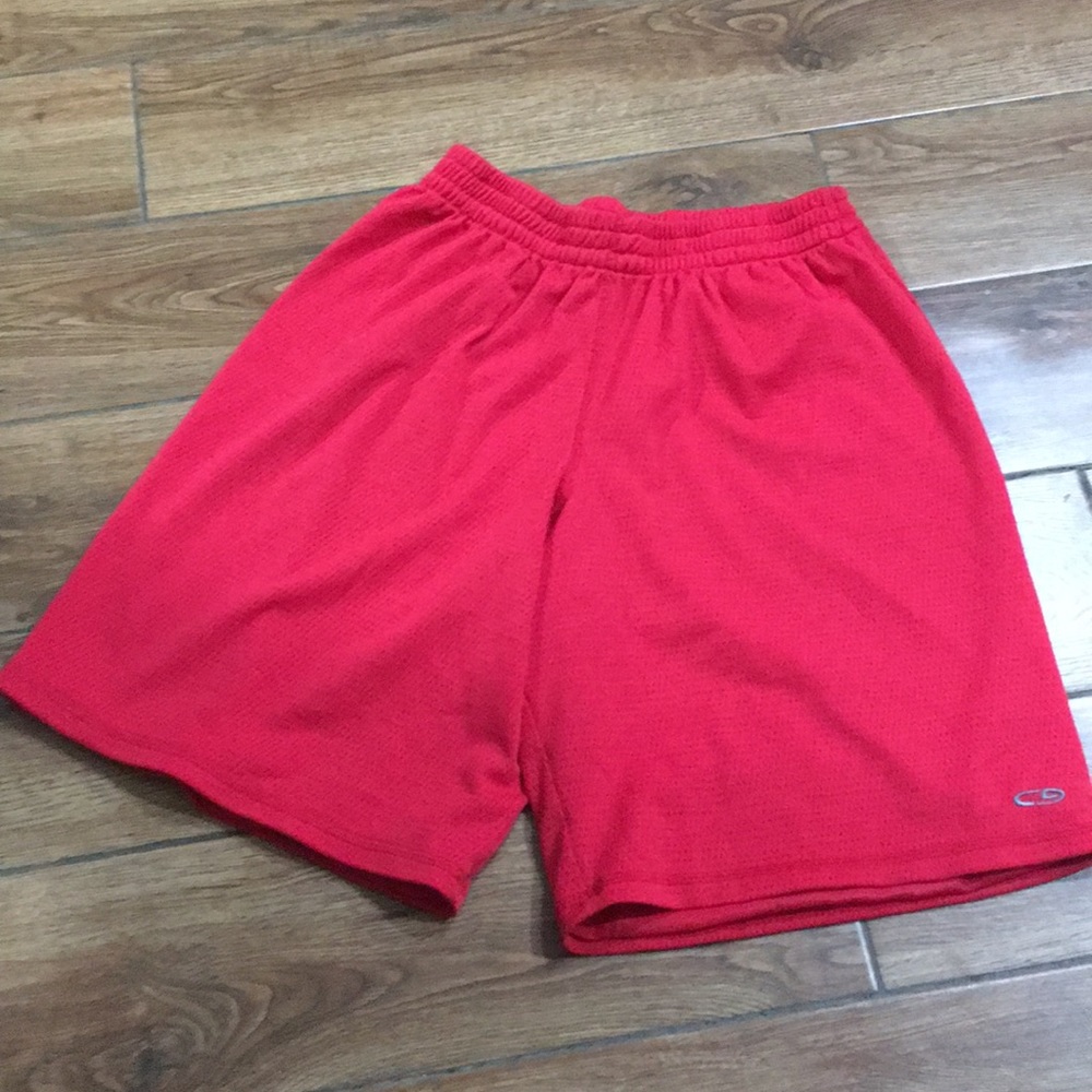 Champion red shorts xl16-18